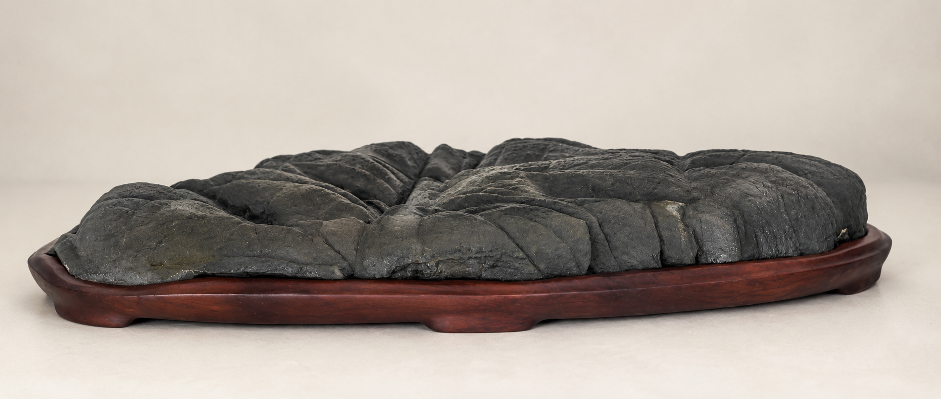 Pieza de la colección de Suiseki de Miguel Ángel Domínguez Naranjo