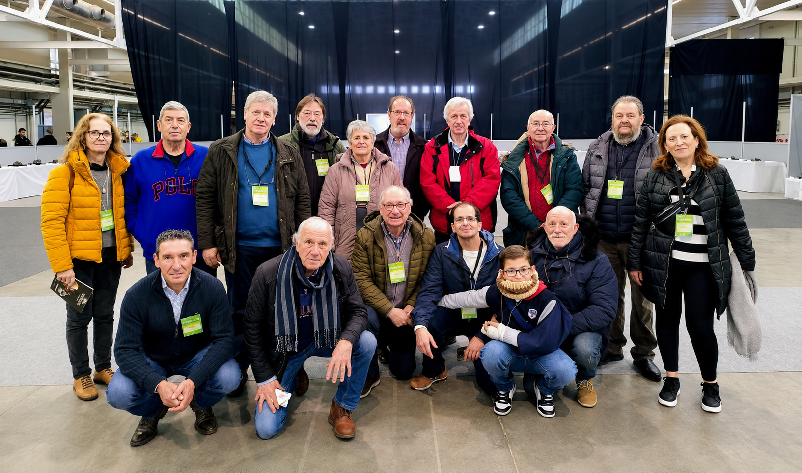 Organizadores y asistentes al Congreso Nacional de Suiseki de Valladolid de 2023